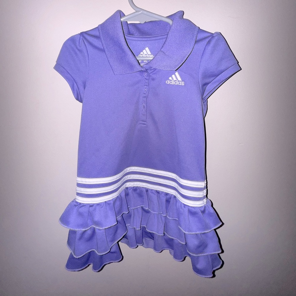 3T Adidas Ruffle Dress